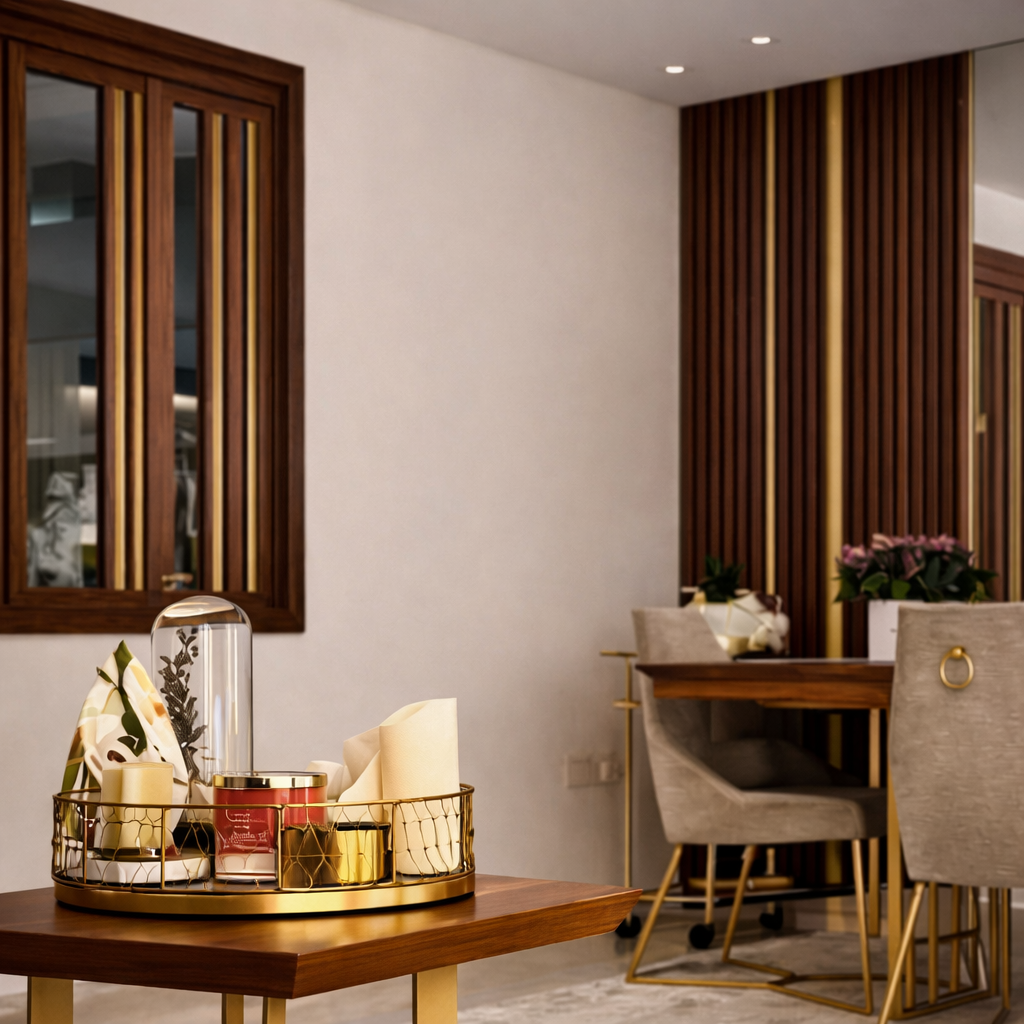 Private Villa Grand Views Dubai bedroom interior